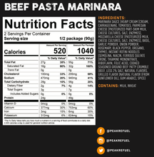 Load image into Gallery viewer, Beef Pasta Marinara