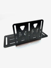 Load image into Gallery viewer, Pictured is a black Platform Rack Mount made from Steel. Perfect for your Canada roof top tent camping trip! Available for sale by SMRT Tent in Edmonton, Canada.
