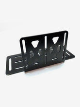 Load image into Gallery viewer, Pictured is a black Platform Rack Mount made from Steel. Perfect for your Canada roof top tent camping trip! Available for sale by SMRT Tent in Edmonton, Canada.
