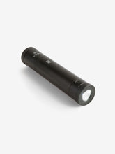 Load image into Gallery viewer, Pictured is a Black cylinder, the top end has the letters VSSL written in white, with the other end being a flashlight. This is the packed compact VSSL Camp Supplies. Perfect for your overland canada roof top tent camping supply needs! Available for sale by SMRT Tent in Edmonton, Canada.
